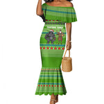 Equatorial Guinea Christmas Mermaid Dress Santa Gorilla Gift Basket - African Pride