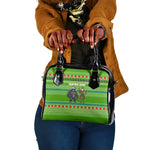 Equatorial Guinea Christmas Shoulder Handbag Santa Gorilla Gift Basket - African Pride