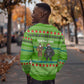 Equatorial Guinea Christmas Sweatshirt Santa Gorilla Gift Basket - African Pride