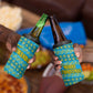 Rwanda Christmas 4 in 1 Can Cooler Tumbler Festive Geometric Motifs and Bold Typography - African Pride