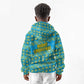 Rwanda Christmas Kid Hoodie Festive Geometric Motifs and Bold Typography - African Pride