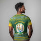 Rwanda Christmas T shirt National Emblem and Radiant Sun Motif - African Pride