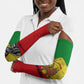 Haile Selassie I Arm Sleeves Ethiopia Lion of Judah and Conquering Lion Pattern Tribute - African Pride