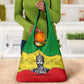 Haile Selassie I Grocery Bag Ethiopia Lion of Judah and Conquering Lion Pattern Tribute - African Pride