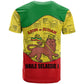 Haile Selassie I T shirt Ethiopia Lion of Judah and Conquering Lion Pattern Tribute - African Pride