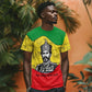 Haile Selassie I T shirt Ethiopia Lion of Judah and Conquering Lion Pattern Tribute - African Pride