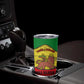 Haile Selassie I Tumbler Cup Ethiopia Lion of Judah and Conquering Lion Pattern Tribute - African Pride