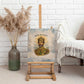 Haile Selassie I Ethiopia Canvas Wall Art with King of Kings and Conquering Lion Cloud Rays and Regal Portrait - African Pride