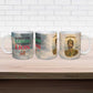 Haile Selassie I Ethiopia Ceramic Mug with King of Kings and Conquering Lion Cloud Rays and Regal Portrait - African Pride