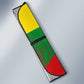 Ethiopia Haile Selassie I Auto Sun Shade with Addis Ababa 1963 Speech Quote Pan-African Flag Colors and Kente Pattern - African Pride