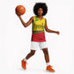 Ethiopia Haile Selassie I Basketball Jersey with Addis Ababa 1963 Speech Quote Pan-African Flag Colors and Kente Pattern
