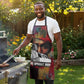 Thomas Sankara Burkina Faso Apron with Bold Portrait and The Upright Man Tribute Design - African Pride