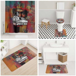 Thomas Sankara Burkina Faso Bathroom Set with Bold Portrait and The Upright Man Tribute Design - African Pride