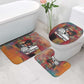 Thomas Sankara Burkina Faso Bathroom Set with Bold Portrait and The Upright Man Tribute Design - African Pride
