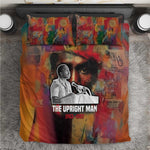 Thomas Sankara Burkina Faso Bedding Set with Bold Portrait and The Upright Man Tribute Design - African Pride