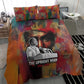 Thomas Sankara Burkina Faso Bedding Set with Bold Portrait and The Upright Man Tribute Design - African Pride