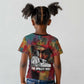 Thomas Sankara Burkina Faso Kid T shirt with Bold Portrait and The Upright Man Tribute Design - African Pride