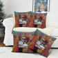 Thomas Sankara Burkina Faso Pillow Cover with Bold Portrait and The Upright Man Tribute Design - African Pride