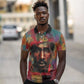 Thomas Sankara Burkina Faso Polo Shirt with Bold Portrait and The Upright Man Tribute Design - African Pride