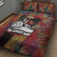Thomas Sankara Burkina Faso Quilt Bed Set with Bold Portrait and The Upright Man Tribute Design - African Pride