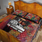 Thomas Sankara Burkina Faso Quilt Bed Set with Bold Portrait and The Upright Man Tribute Design - African Pride