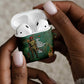 Burkina Faso Thomas Sankara AirPods Case with Military Stance and Anti-Imperialist Quote Tribute Design - African Pride