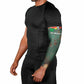 Burkina Faso Thomas Sankara Arm Sleeves with Military Stance and Anti-Imperialist Quote Tribute Design - African Pride