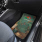 Burkina Faso Thomas Sankara Car Mats with Military Stance and Anti-Imperialist Quote Tribute Design - African Pride