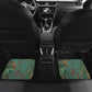 Burkina Faso Thomas Sankara Car Mats with Military Stance and Anti-Imperialist Quote Tribute Design - African Pride