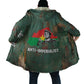Burkina Faso Thomas Sankara Cloak with Military Stance and Anti-Imperialist Quote Tribute Design - African Pride