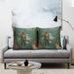 Burkina Faso Thomas Sankara Pillow Cover with Military Stance and Anti-Imperialist Quote Tribute Design - African Pride