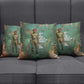 Burkina Faso Thomas Sankara Pillow Cover with Military Stance and Anti-Imperialist Quote Tribute Design - African Pride