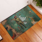 Burkina Faso Thomas Sankara Rubber Doormat with Military Stance and Anti-Imperialist Quote Tribute Design - African Pride