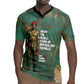 Burkina Faso Thomas Sankara Rugby Jersey with Military Stance and Anti-Imperialist Quote Tribute Design - African Pride