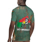 Burkina Faso Thomas Sankara Rugby Jersey with Military Stance and Anti-Imperialist Quote Tribute Design - African Pride