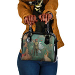 Burkina Faso Thomas Sankara Shoulder Handbag with Military Stance and Anti-Imperialist Quote Tribute Design - African Pride