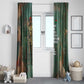 Burkina Faso Thomas Sankara Window Curtain with Military Stance and Anti-Imperialist Quote Tribute Design - African Pride
