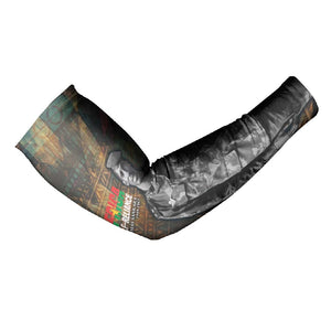 Thomas Sankara Arm Sleeves Burkina Faso Africa Self-Reliance Message and Military Portrait - African Pride