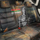 Thomas Sankara Back Car Seat Cover Burkina Faso Africa Self-Reliance Message and Military Portrait - African Pride