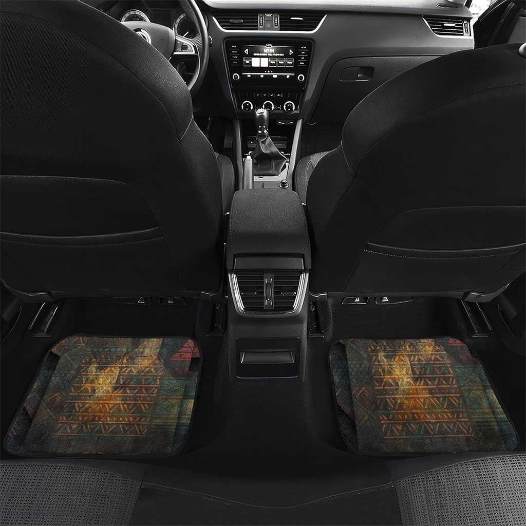 Thomas Sankara Car Mats Burkina Faso Africa Self-Reliance Message and Military Portrait - African Pride