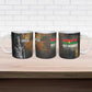 Thomas Sankara Ceramic Mug Burkina Faso Africa Self-Reliance Message and Military Portrait - African Pride