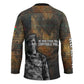 Thomas Sankara Hockey Jersey Burkina Faso Africa Self-Reliance Message and Military Portrait - African Pride