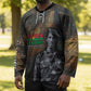 Thomas Sankara Hockey Jersey Burkina Faso Africa Self-Reliance Message and Military Portrait - African Pride