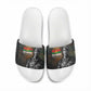 Thomas Sankara Slide Sandals Burkina Faso Africa Self-Reliance Message and Military Portrait - African Pride