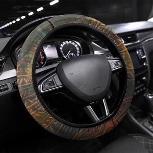 Thomas Sankara Steering Wheel Cover Burkina Faso Africa Self-Reliance Message and Military Portrait - African Pride