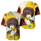 Angela Davis Baseball Jersey Bold Pop Art Style Freedom Is a Constant Struggle Quote Civil Rights Activist TS04