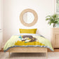 Angela Davis Bedding Set Bold Pop Art Style Freedom Is a Constant Struggle Quote Civil Rights Activist - African Pride