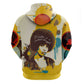 Angela Davis Hoodie Bold Pop Art Style Freedom Is a Constant Struggle Quote Civil Rights Activist - African Pride