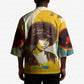 Angela Davis Kimono Bold Pop Art Style Freedom Is a Constant Struggle Quote Civil Rights Activist - African Pride