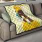 Angela Davis Quilt Bold Pop Art Style Freedom Is a Constant Struggle Quote Civil Rights Activist - African Pride